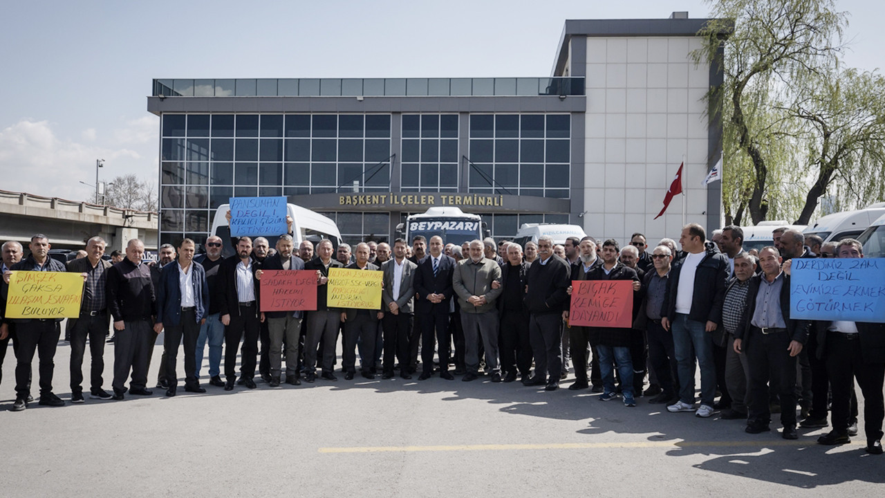 Özel Halk Otobüsleri esnafından akaryakıt fiyatı isyanı rest çekip tarih verdiler