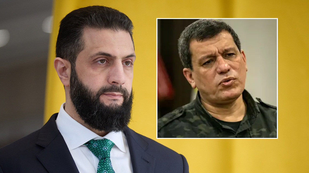 Suriye Cumhurbaşkanı Şara, YPG elebaşlarından Ferhat Abdi Şahin ile görüştü