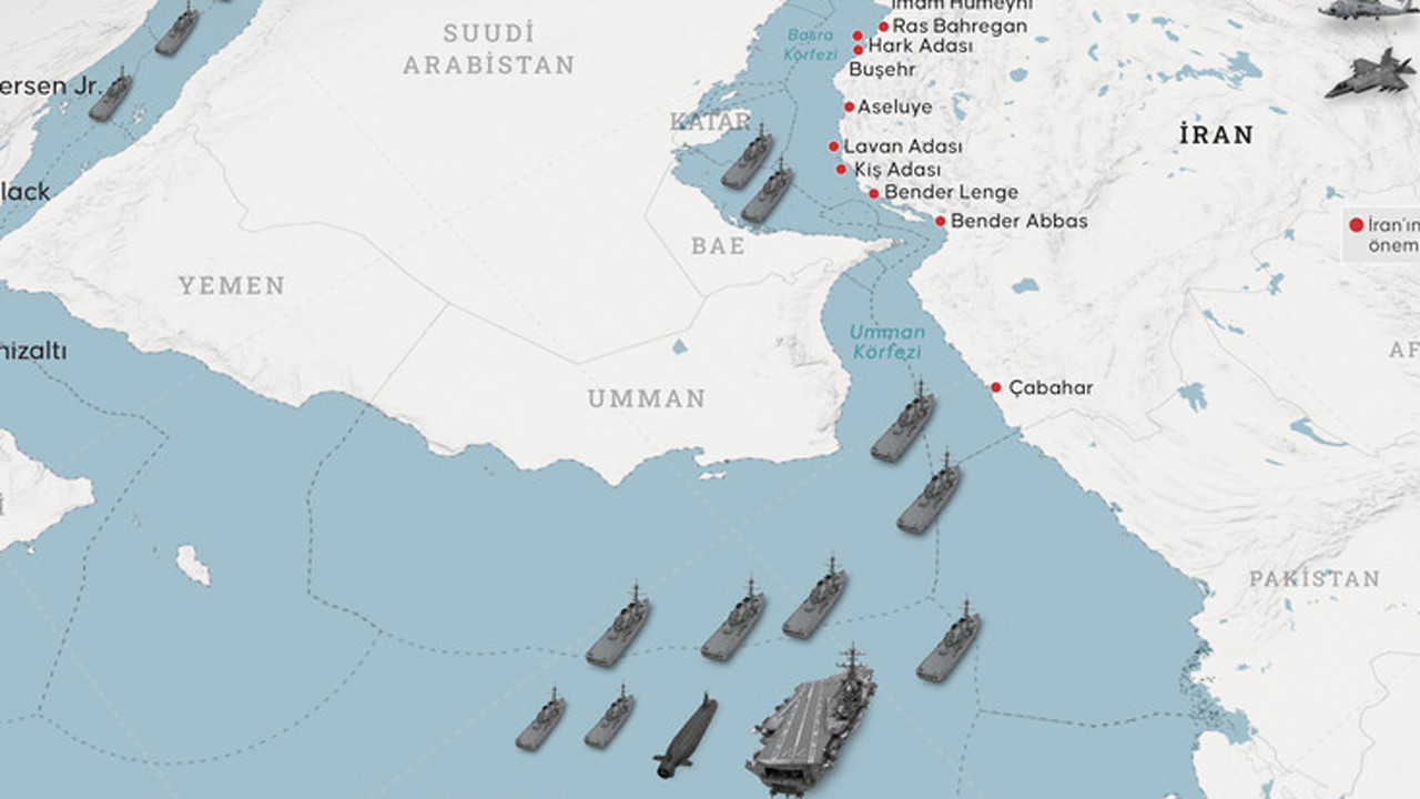 ABD'nin İran limanlarına ablukası nedeniyle 21 gemi geri döndü