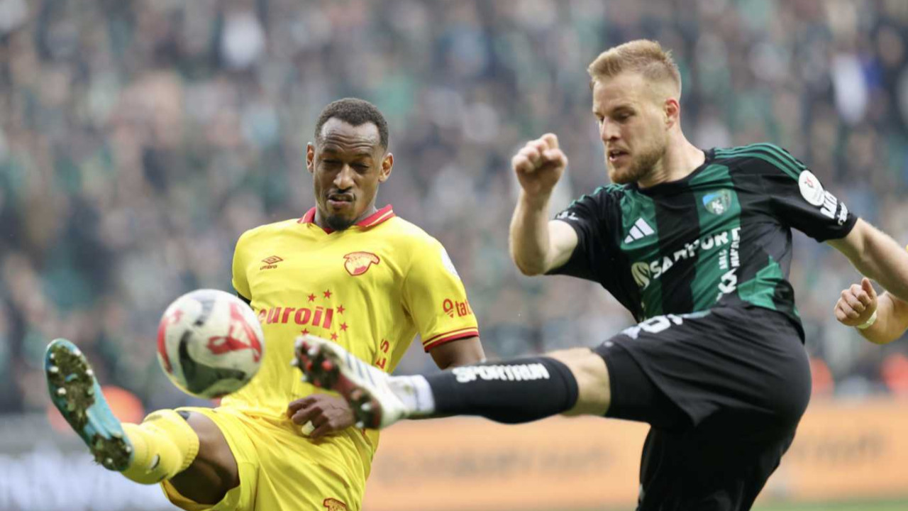 Kocaelispor 1 puanı 90+8'de kurtardı