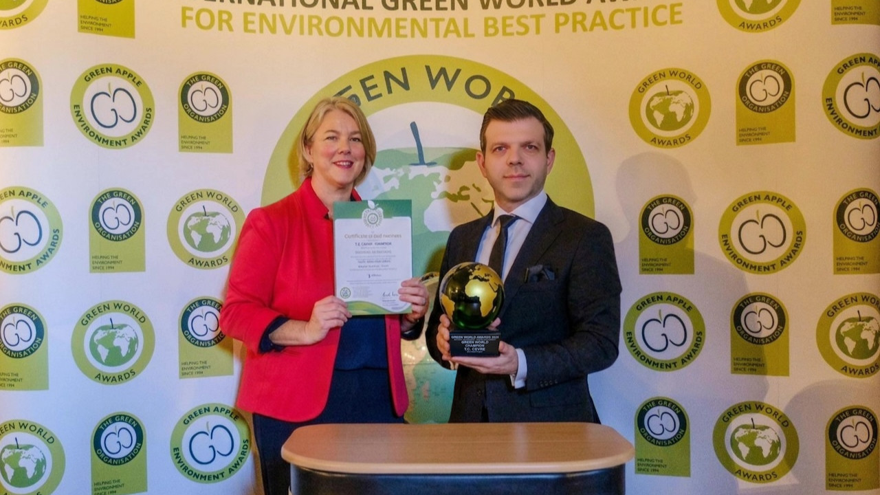 Sıfır Atık’a Green World Awards’tan ‘Yeşil Dünya Şampiyonluğu’ Ödülü