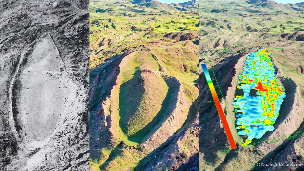 Ağrı Dağı'nın altında esrarengiz tüneller bulundu! Nuh'un Gemisi'nin güvertesi gibi