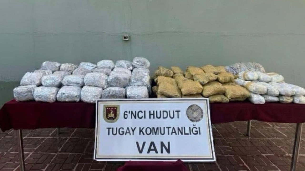 Van ve Hatay sınırında uyuşturucu hap ele geçirildi