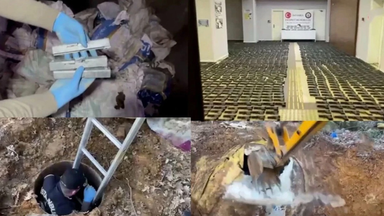 İstanbul'da büyük silah operasyonu: Gömülü halde silah parçaları ele geçirildi