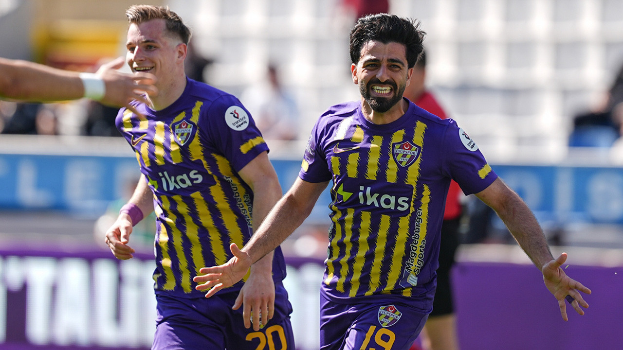 ikas Eyüpspor, Gaziantep FK'yi ikinci yarıda gole boğdu