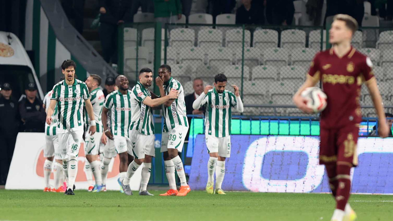Trabzonspor, Konyaspor deplasmanında fırsat tepti