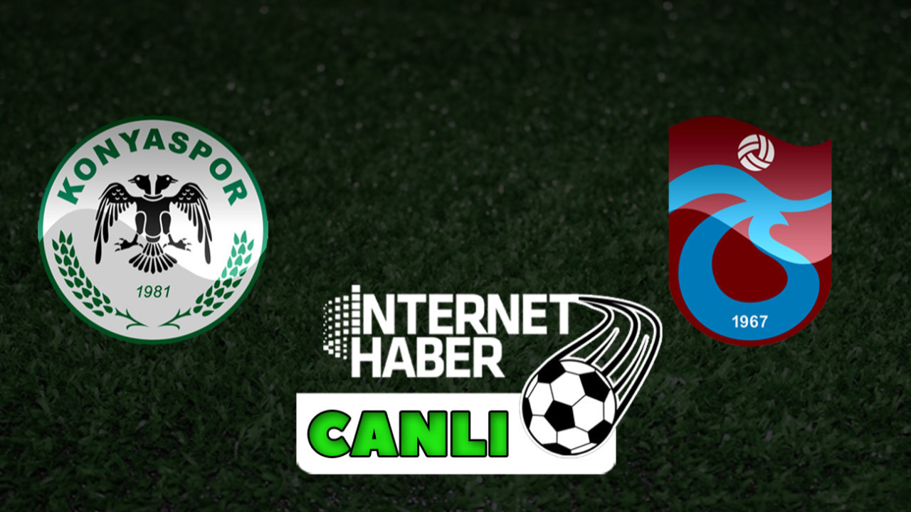 Konyaspor - Trabzonspor / Canlı anlatım