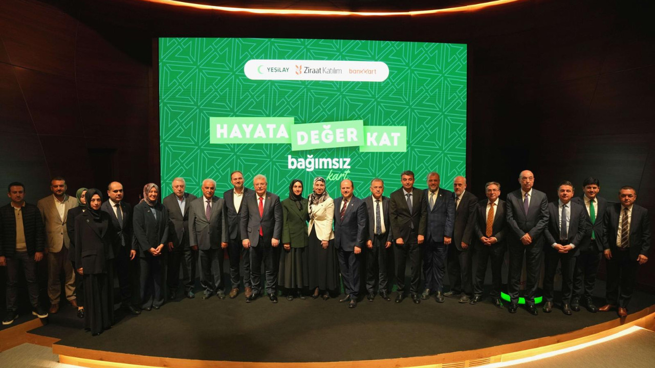 Ziraat Katılım ve Yeşilay’dan anlamlı iş birliği: “Bağımsız Kart” ile hayata değer kat