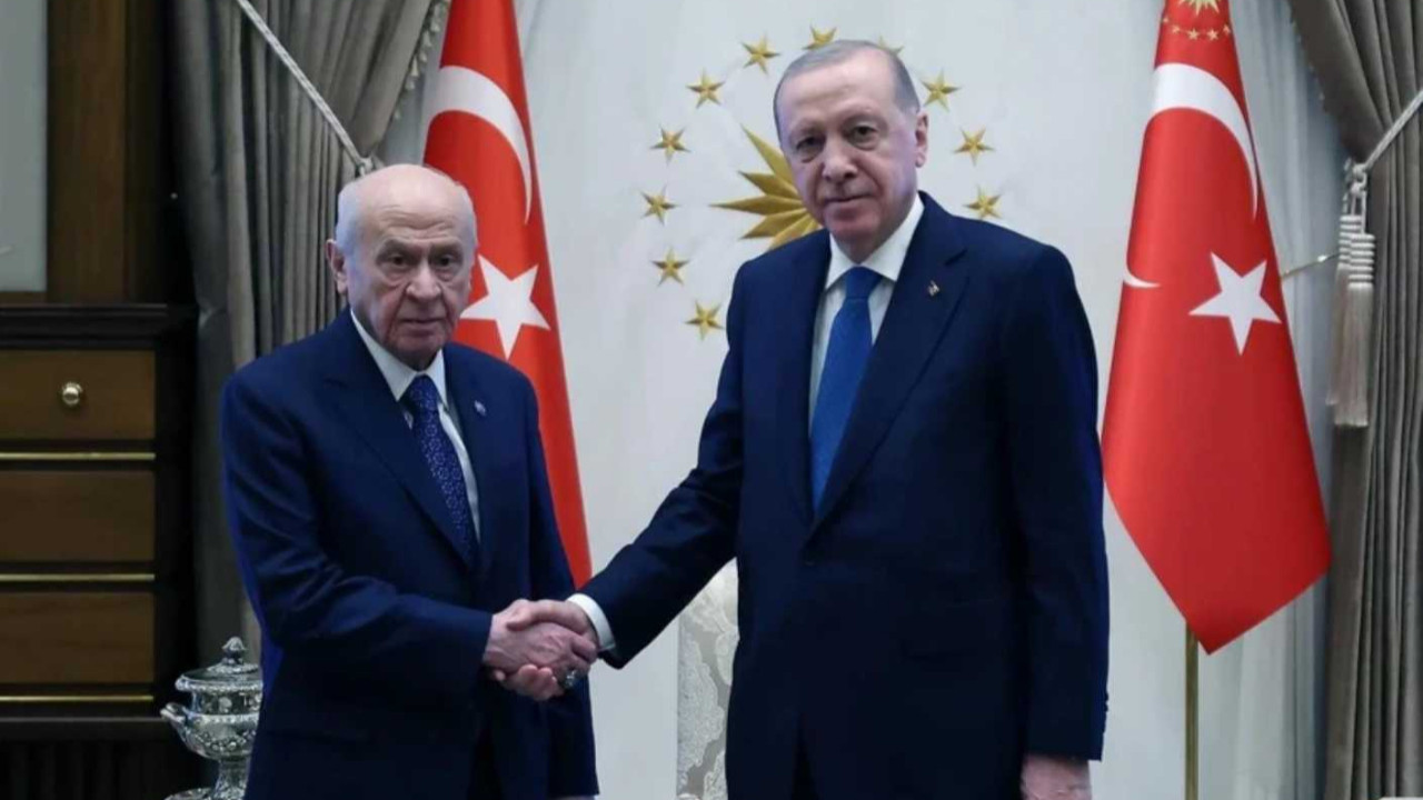Külliye’de Erdoğan - Bahçeli görüşmesi