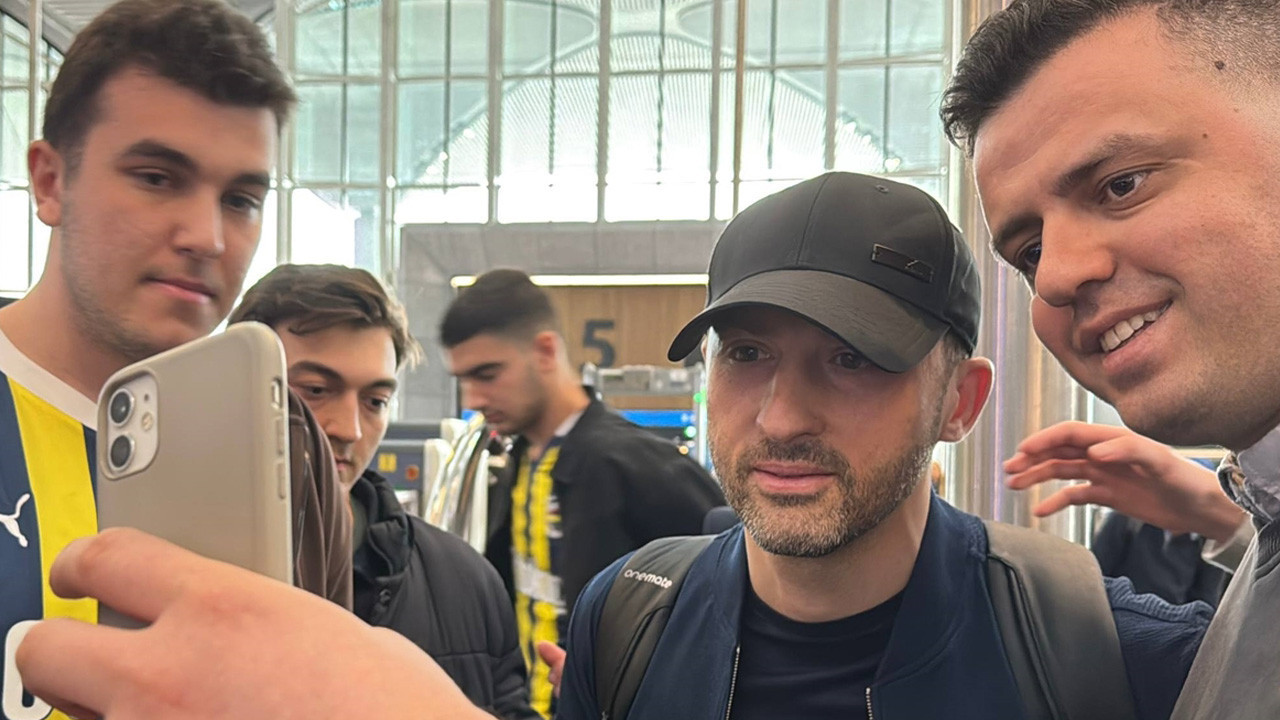 Domenico Tedesco İstanbul'dan ayrıldı! Havalimanında duygusal anlar