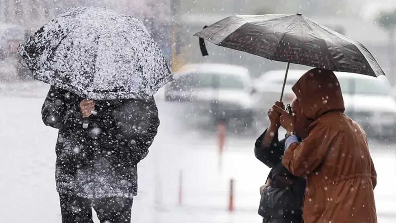 Meteoroloji'den peş peşe yağış ve fırtına uyarısı