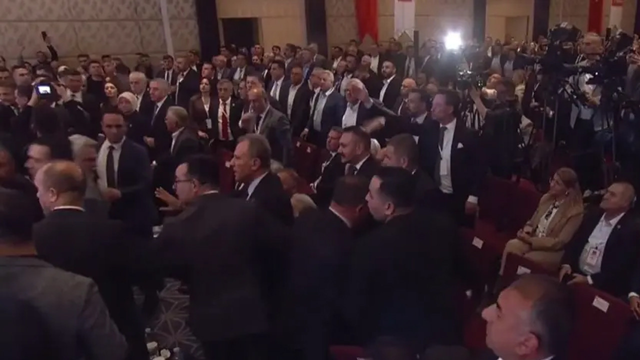 TBB toplantısında kavga! İmamoğlu mesajı okundu ortalık karıştı