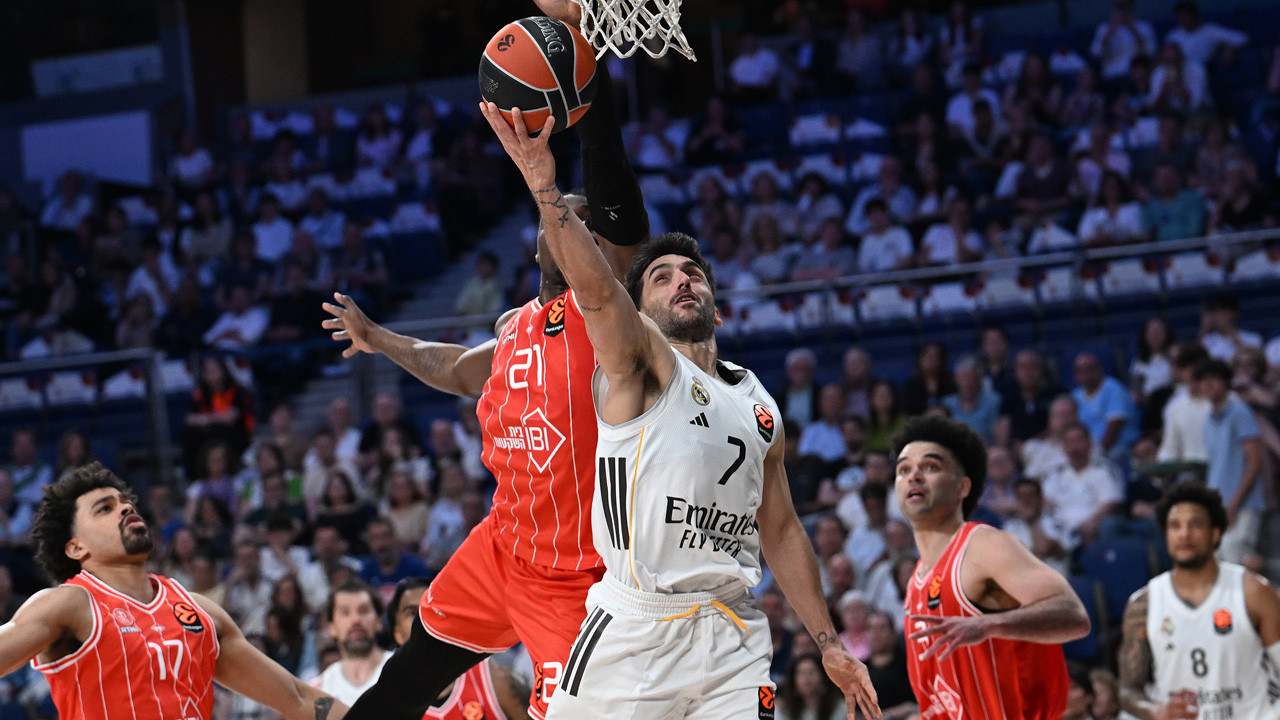 Basketbol Avrupa Ligi'nde Real Madrid seride 2-0 öne geçti