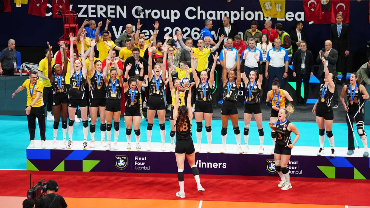 VakıfBank CEV Şampiyonlar Ligi'nde şampiyon!