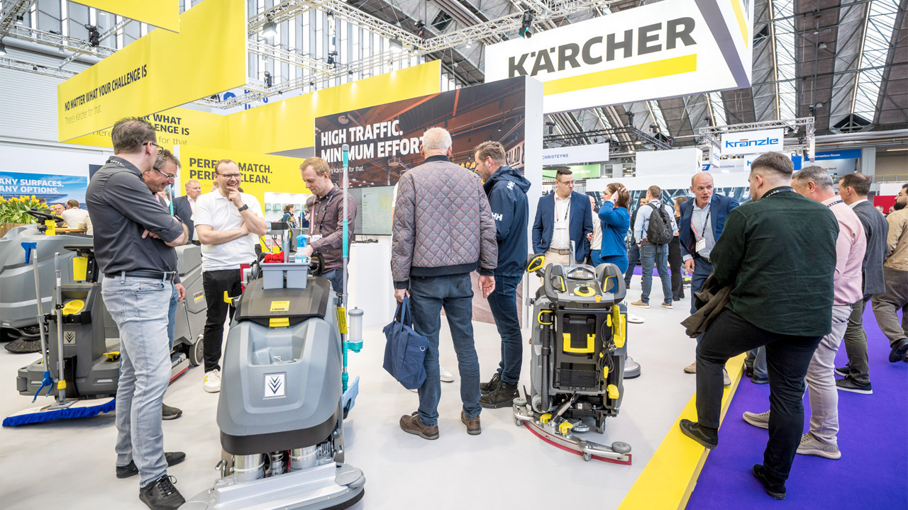 Alman devi Karcher Amsterdam'da yeni nesil ürünlerini tanıttı
