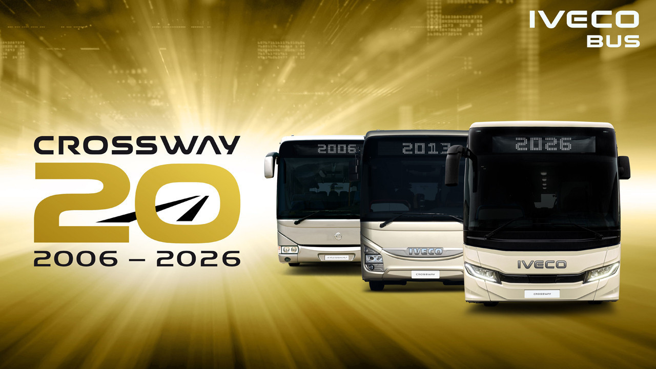 İkonik IVECO BUS CROSSWAY 20 Yaşında