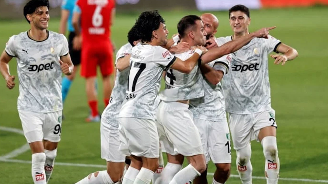 Çorum FK'yi tek golle geçen Bodrum FK avantajı kaptı