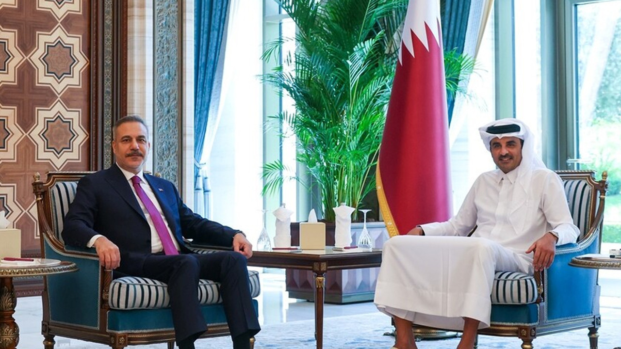 Fidan, Katar Emiri Şeyh Temim tarafından Doha'da kabul edildi