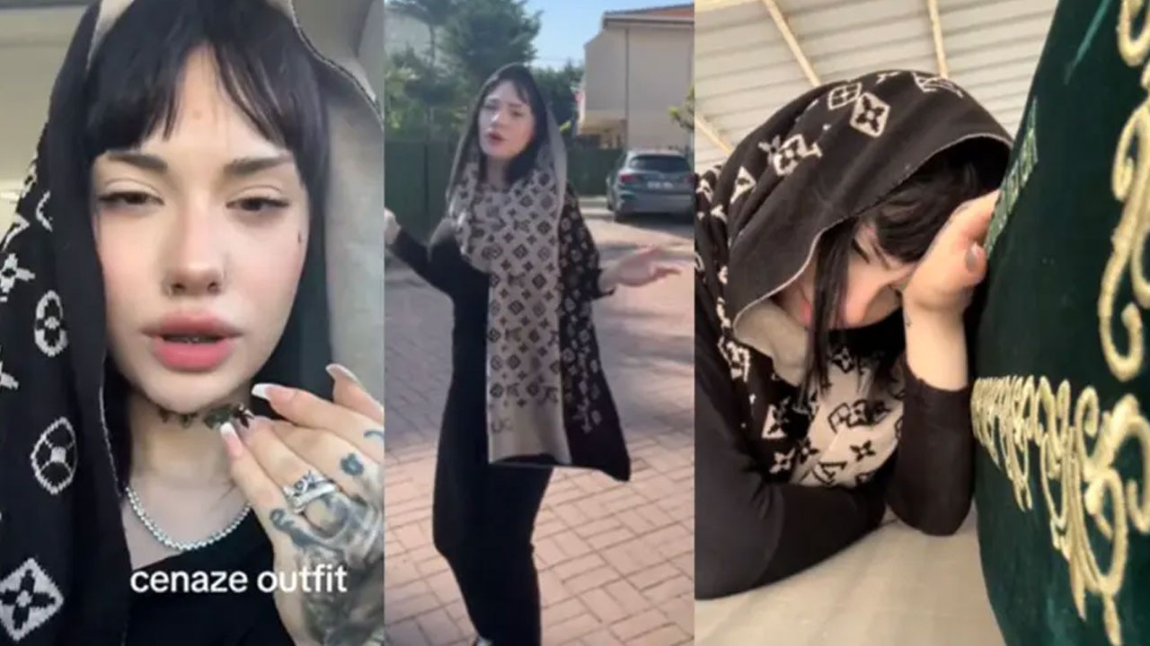Dedesinin tabutunun başında video çekmişti! Ünlü şarkıcının kızı çıktı