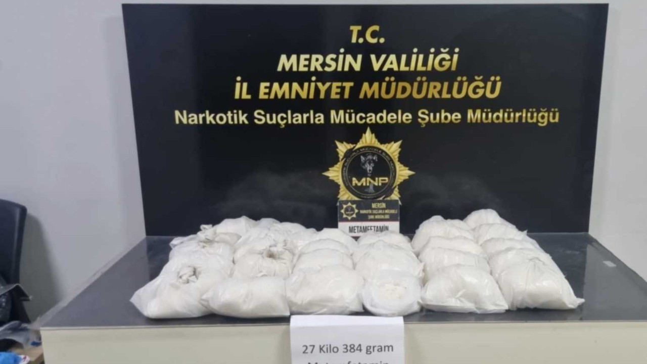 Mersin’de zehir tacirlerine ağır darbe