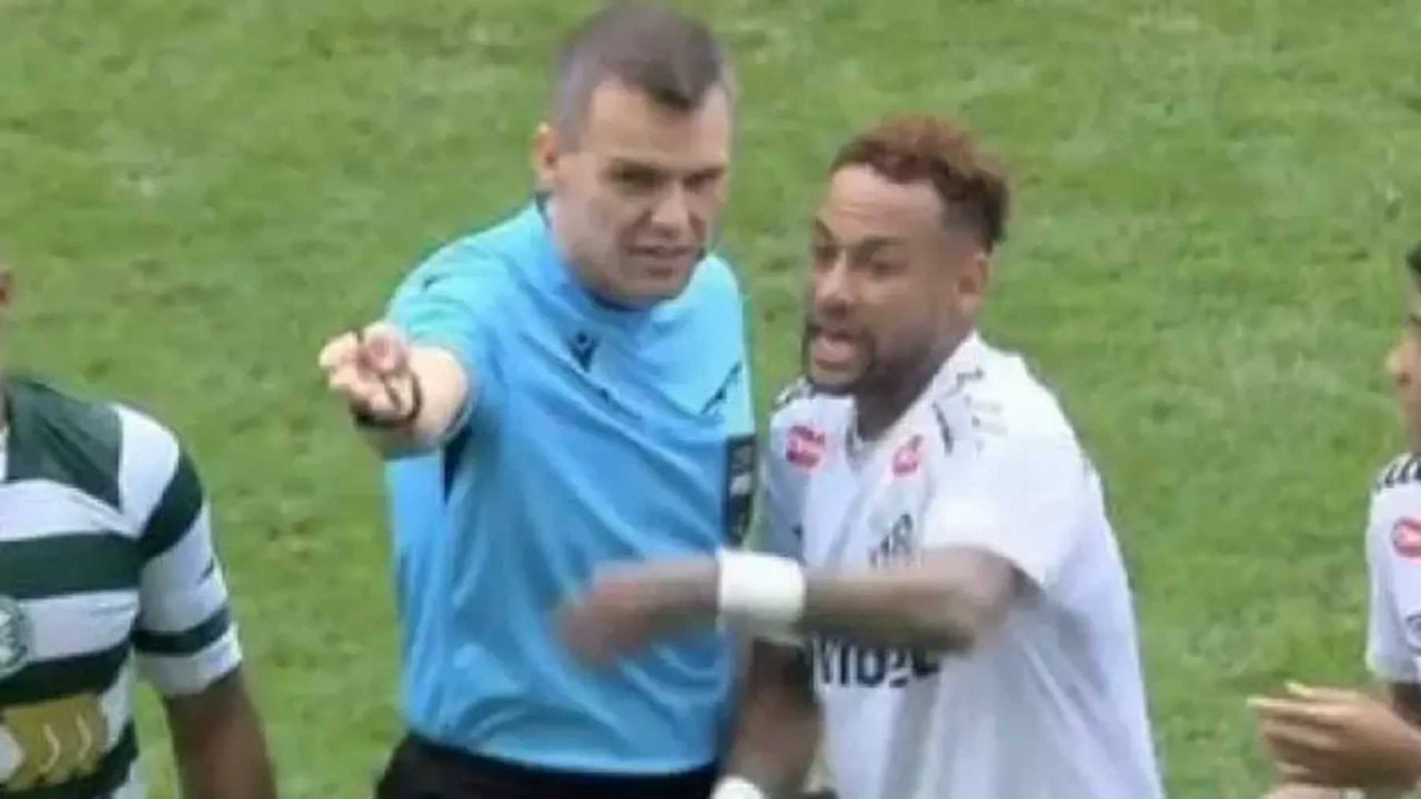 Brezilya'da hakem skandalı! Neymar’dan sert tepki