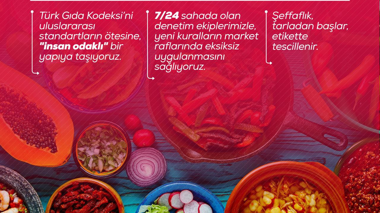 Emine Erdoğan'dan Türk Gıda Kodeksi çalışmalarına ilişkin paylaşım! "Artık denetim cebinizde"