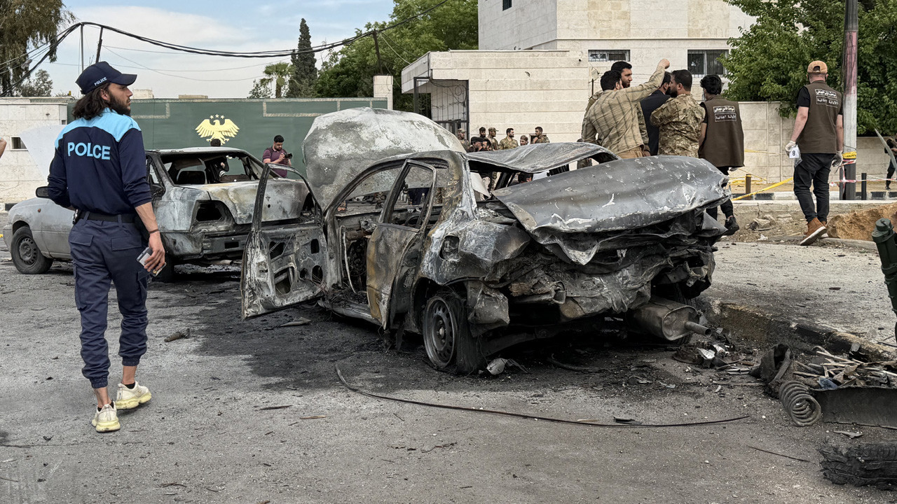 Şam'da meydana gelen patlamada 1 asker öldü