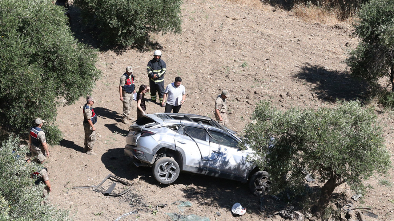 Hatay'da cip uçuruma yuvarlandı