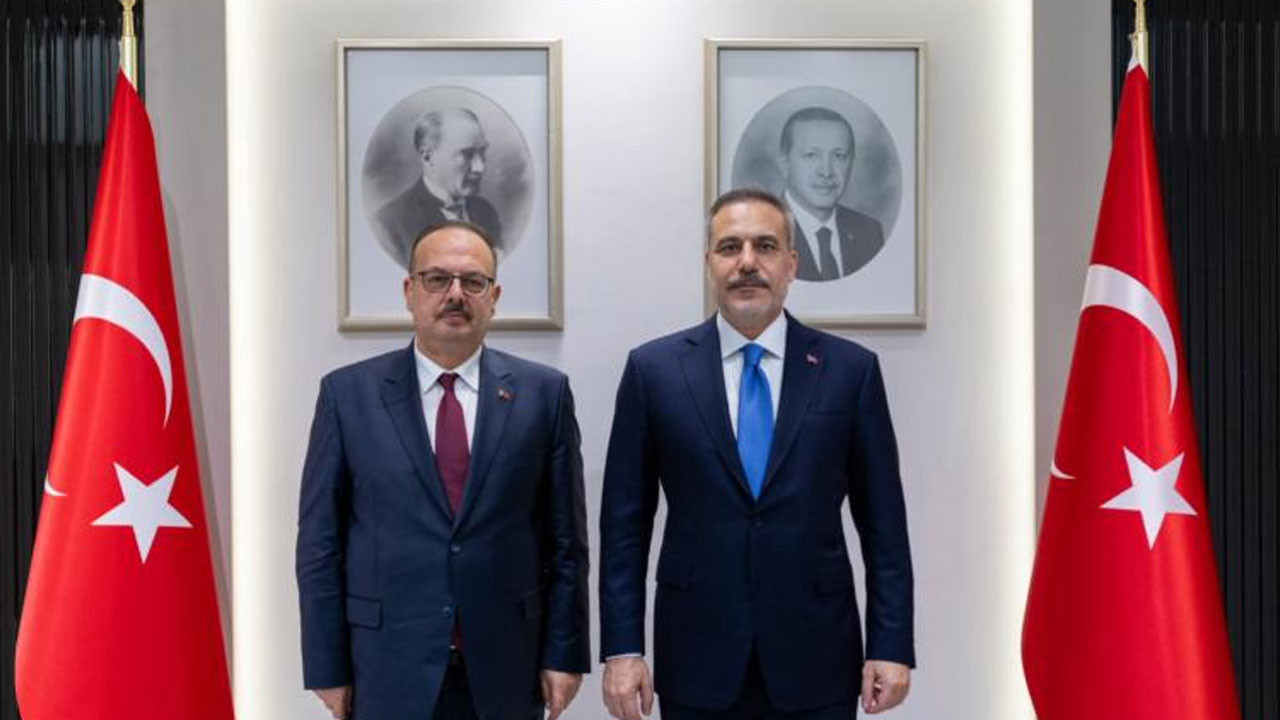 Bakan Fidan, Ankara Valisi Canbolat'ı kabul etti