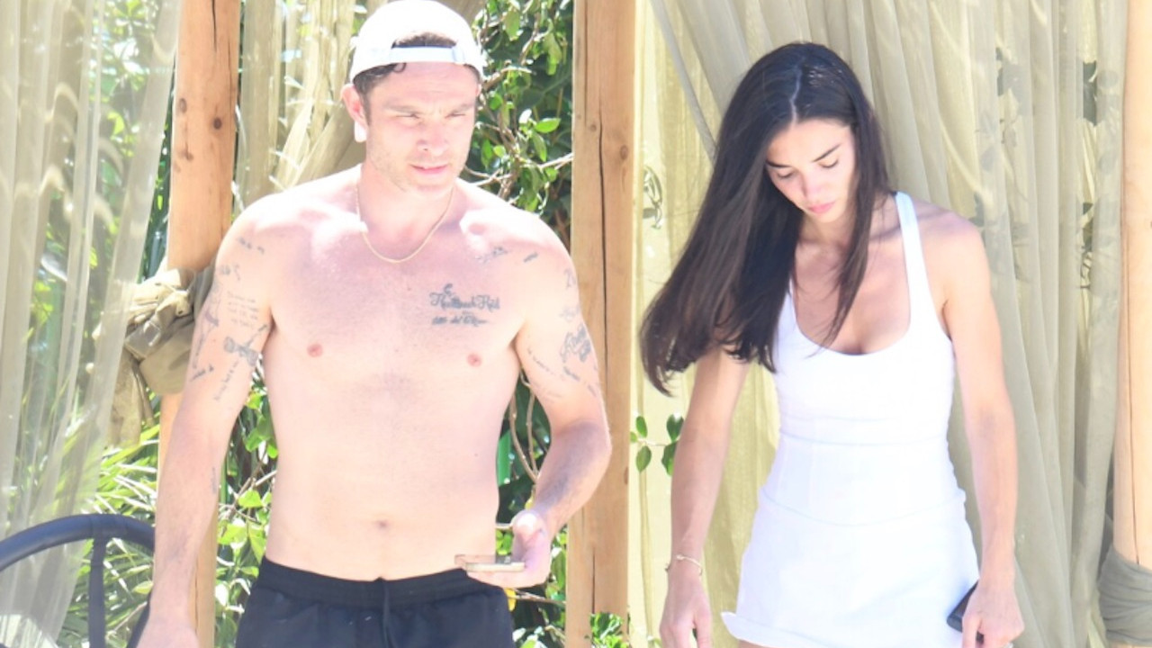Ed Westwick'in ve Amy Jackson Bodrum'da! Gözlerden uzak aile tatili...