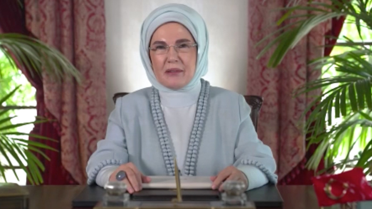 Emine Erdoğan, 6. Lider Eşleri Zirvesi'ne video mesaj gönderdi
