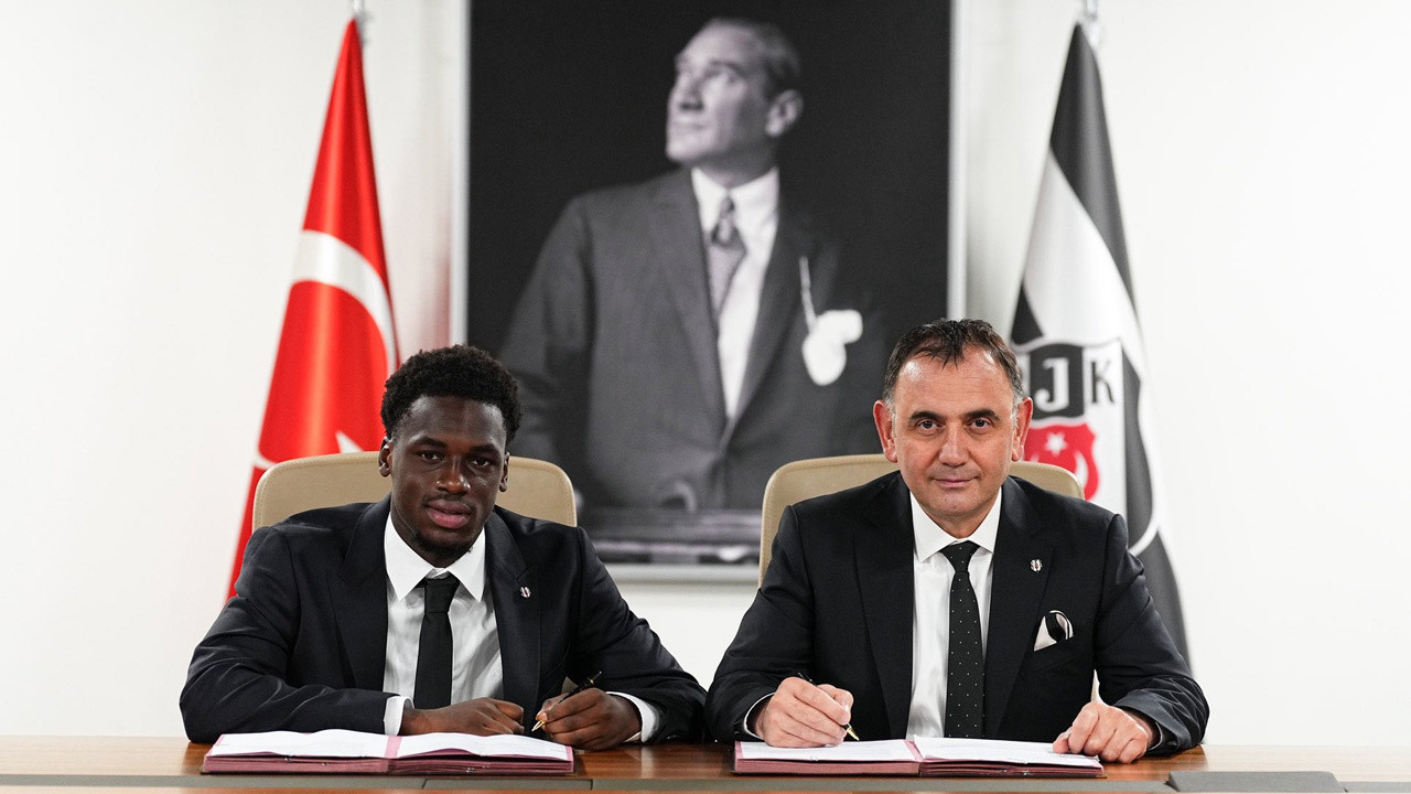 Beşiktaş'tan 8. transfer! Ernest Poku imzayı attı
