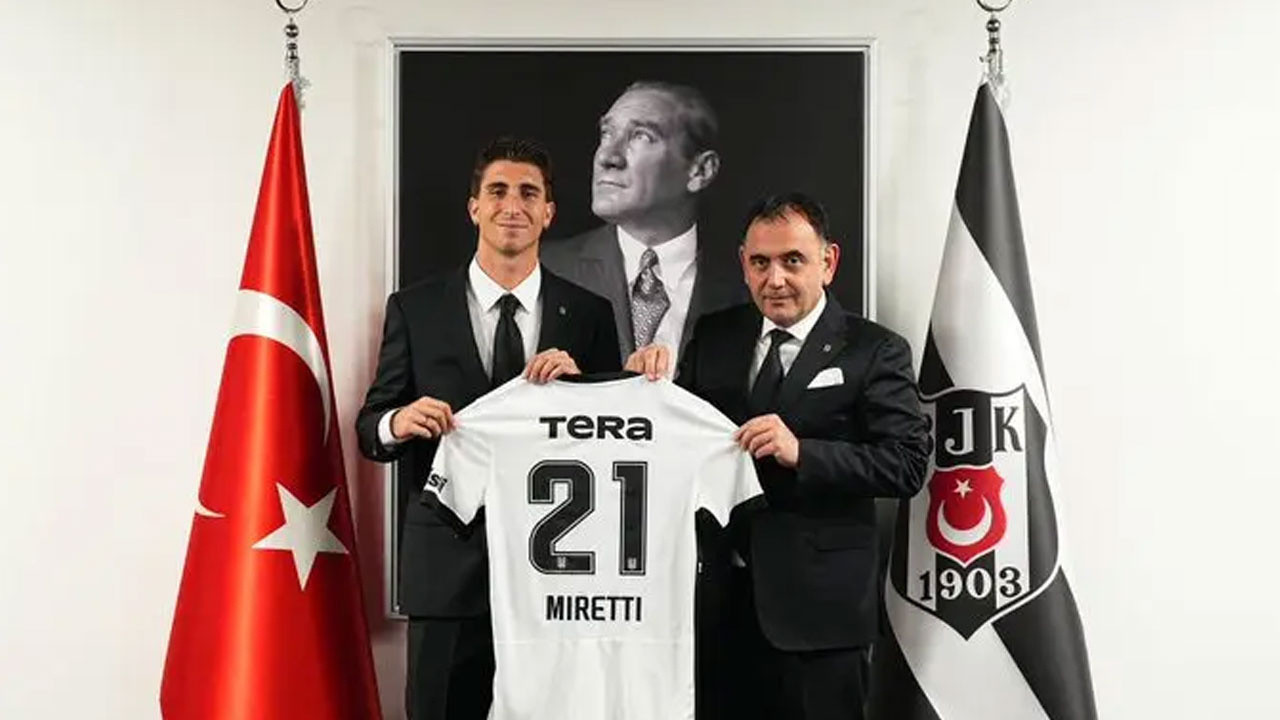 Beşiktaş Miretti transferini resmen açıkladı!