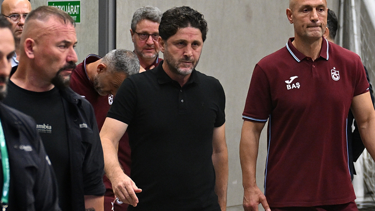Trabzonspor Teknik Direktörü Fatih Tekke'den açıklama