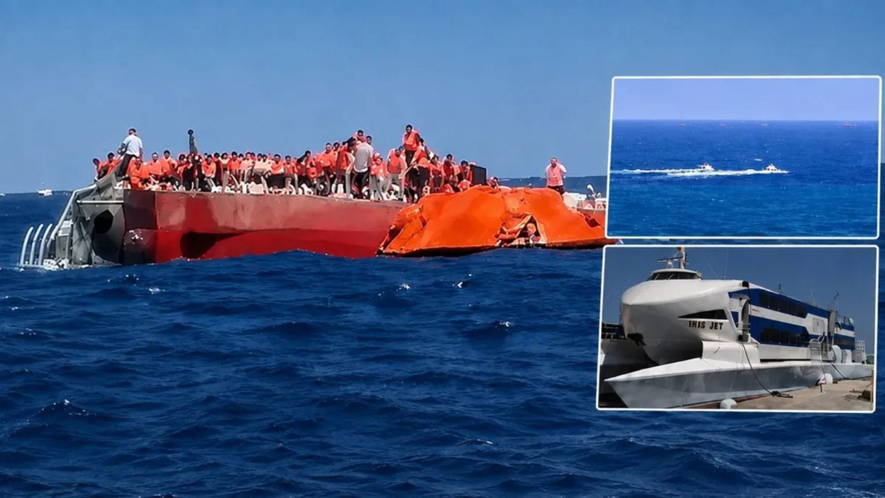 Girne'de batan geminin kaptanı ve 7 kişi gözaltına alındı
