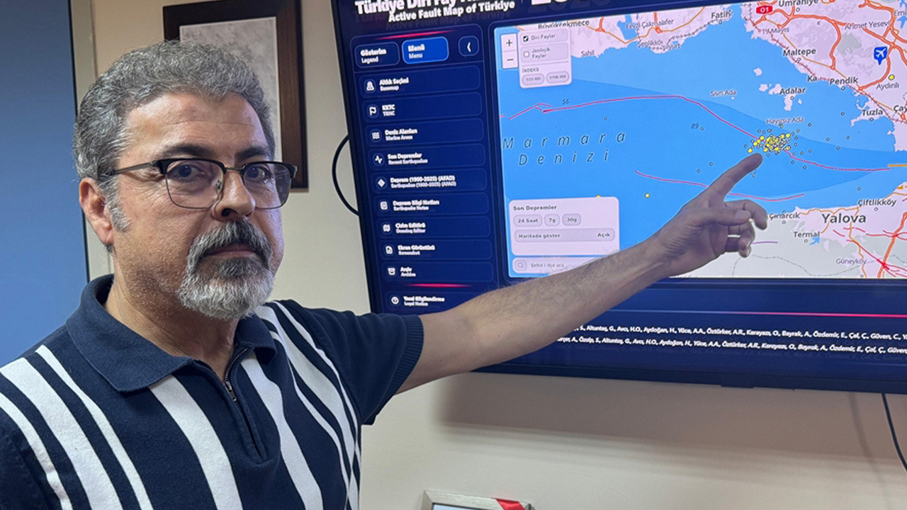 Marmara Denizi'nde 185 deprem! Prof. Dr. Hasan Sözbilir'den açıklama