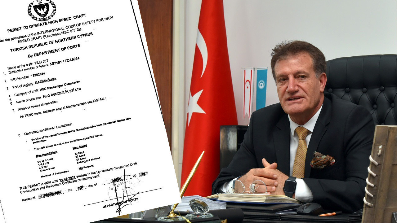 KKTC'deki feribot neden battı? Bakan Arıklı belgeleri paylaştı: Gerekirse istifa ederim