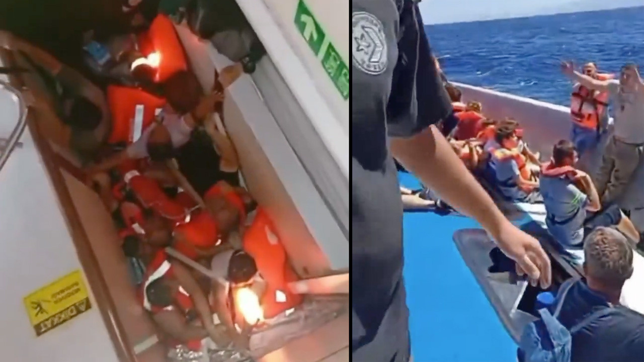 Girne faciasındaki en dehşet görüntü : Batıyoruz kaptana söyleyin geri dönsün
