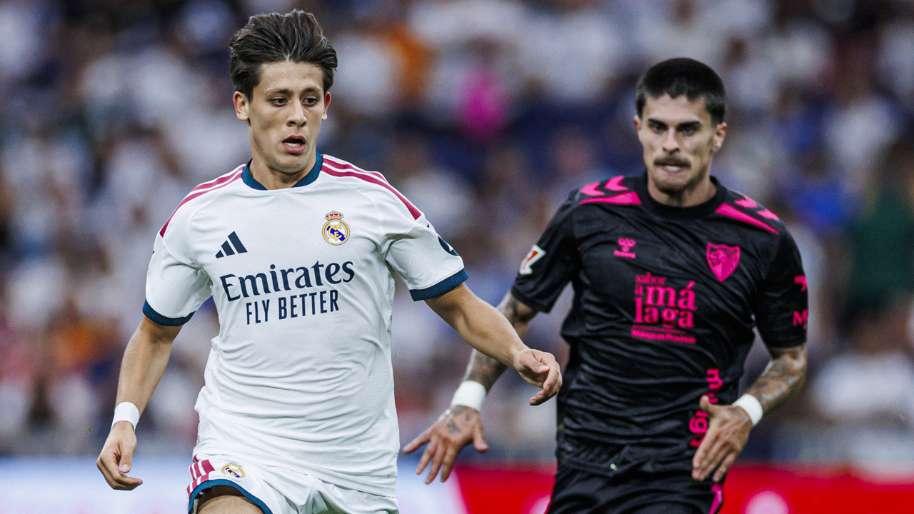 Real Madrid-Malaga maçında Arda Güler hakeme küfür etti! Genç yıldıza 4 dakika yetti