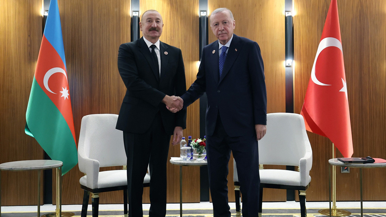 Cumhurbaşkanı Erdoğan, Azerbaycan Cumhurbaşkanı Aliyev ile görüştü