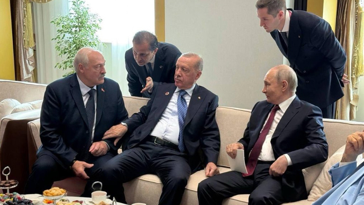 Erdoğan, Putin ve Lukaşenko ne konuştu? Bişkek'te sürpriz 3'lü zirve