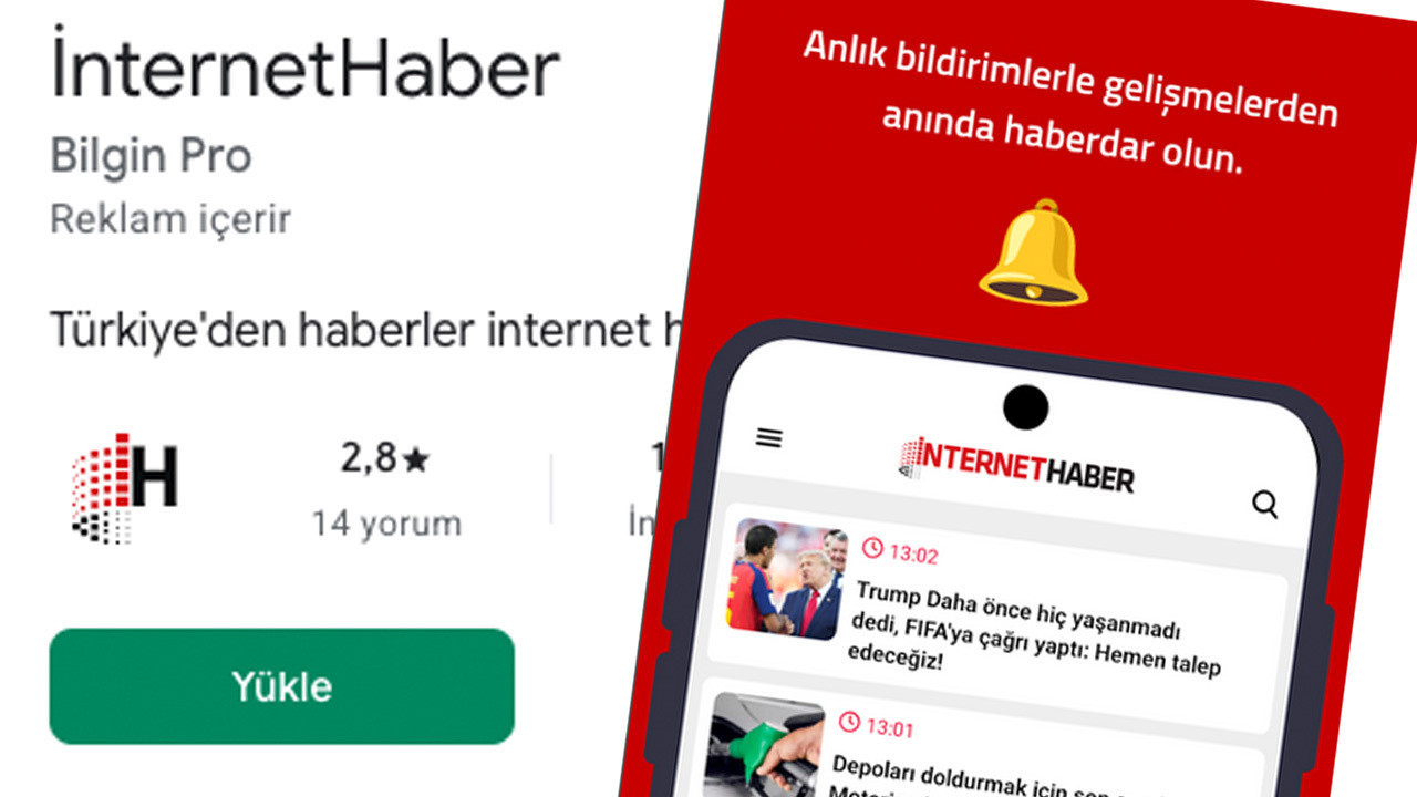 İnternethaber iPhone ve Android uygulaması yenilendi! Az reklam çok haber