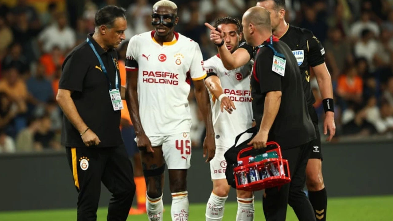 Galatasaray'da Victor Osimhen sakatlandı!