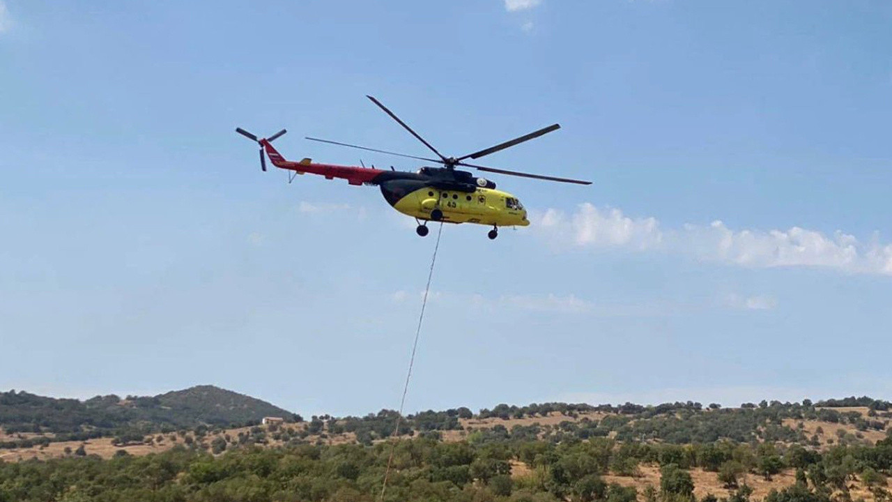 Balıkesir'de orman yangını: Havadan ve karadan müdahale başlatıldı
