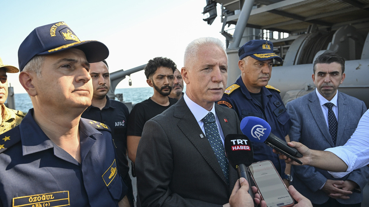 Batan geminin bulunduğu bölgedeki çalışmalar sürüyor! Vali Gül'den açıklama