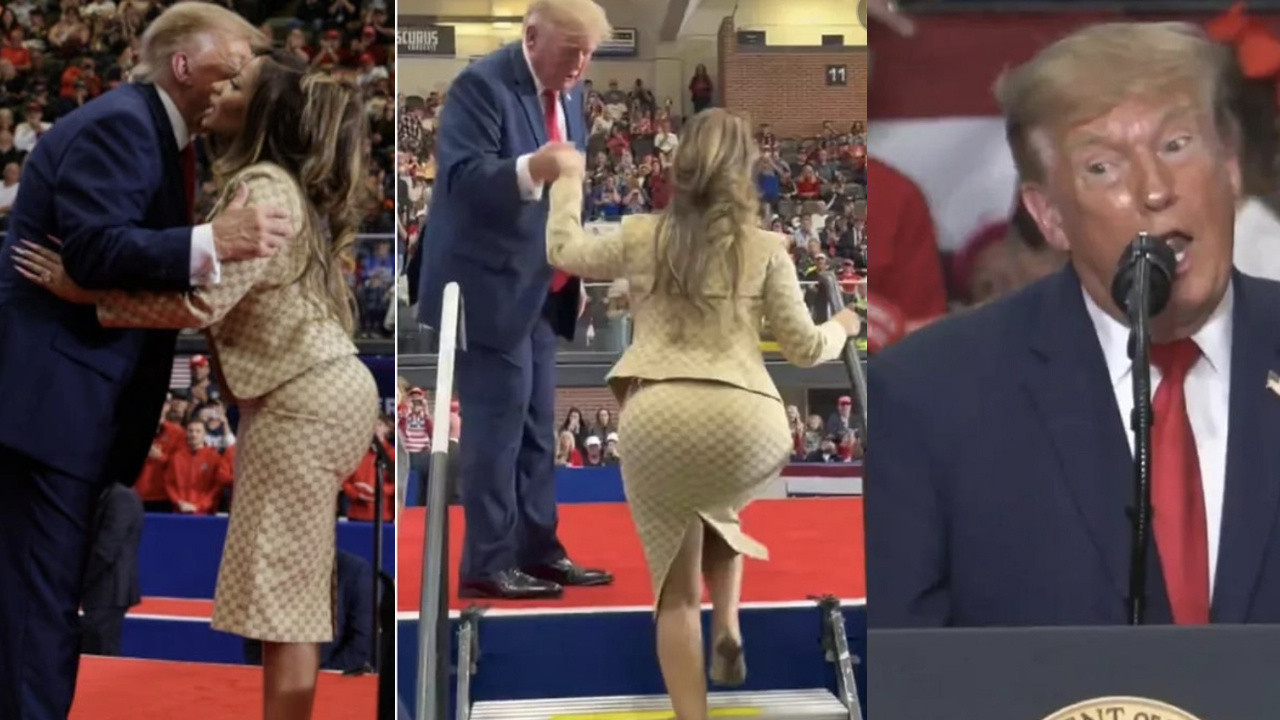 Trump'tan Nicki Minaj'a olay söz: Az önce güzel bir kıç gördüm, o kalçayı gözden kaçırmak zor