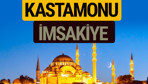 Kastamonu İmsakiye 2018 iftar sahur imsak vakti ezan saati