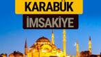 Karabük İmsakiye 2018 iftar sahur imsak vakti ezan saati