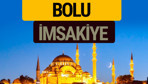 Bolu İmsakiye 2018 iftar sahur imsak vakti ezan saati