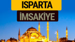 Isparta İmsakiye 2018 iftar sahur imsak vakti ezan saati